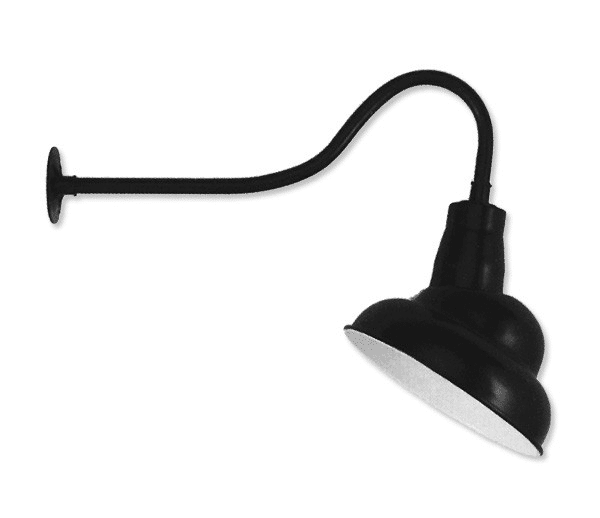 Emblem Style Gooseneck Light