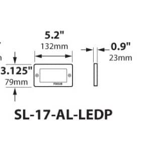 LED Box Step Light Acrylic Lens