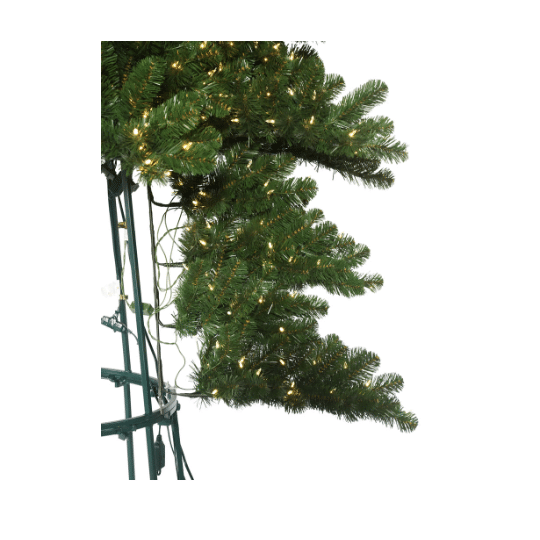 Oregon Fir Frame Christmas Tree (Pre-Lit) Warm White 12′