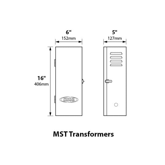 Stainless Steel Transformer 300 Watt (Single Circuit)