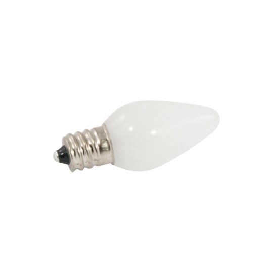 LED C7 Bulbs (Pack of 25) Yellow (Not Available in Ceramic) Smooth Ceramic