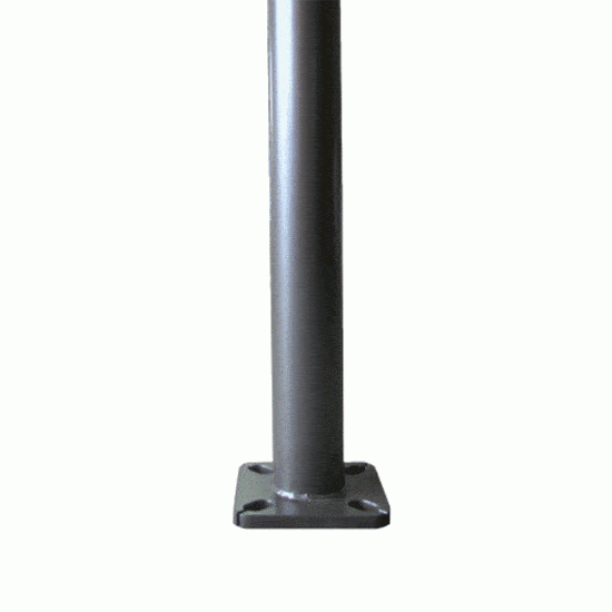 LED Single 24' Round Pole Kit 100 Watts