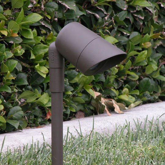 Green landscape store lighting