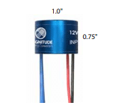 5W 350mA LED DRIVER, 12V (9V-15V) AC/DC IN, 12V DC OUT (BLUE)