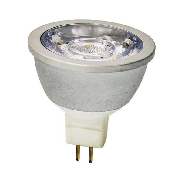 7W 12V MR-16 BI-PIN, DIMMABLE, 15° SP, 3000K