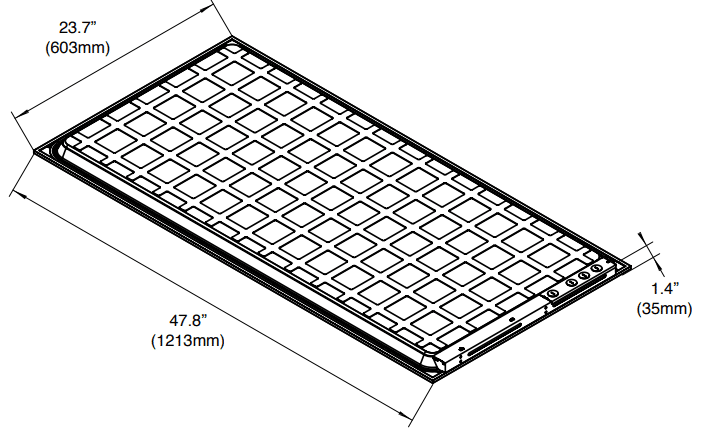 LPS-BL UX Series Slim LED Panel