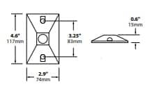 Replacement Mounting for BBQ