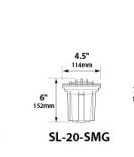 Composite SL20SM Well Light (NO LAMP)